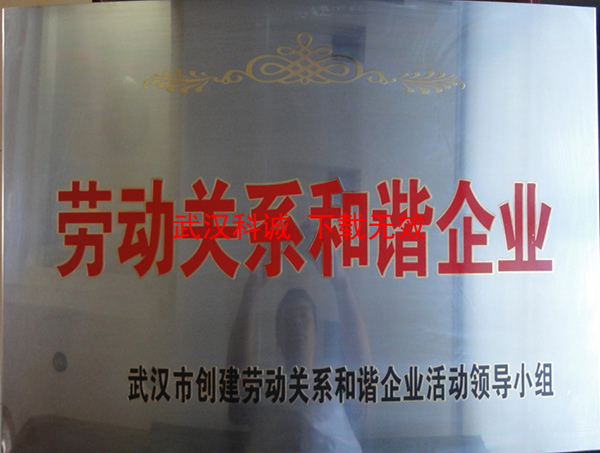 劳动关系和谐企业
