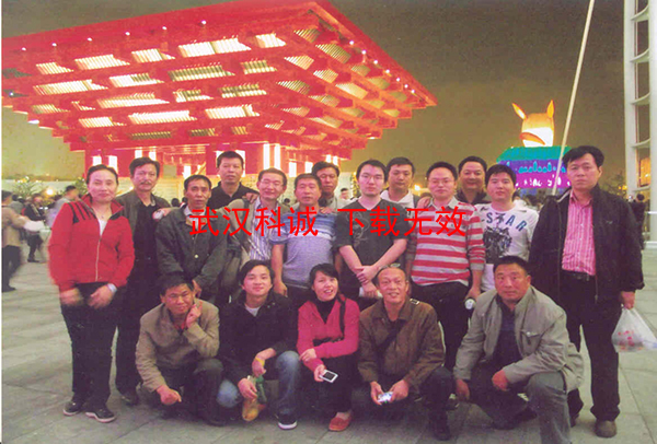 组织员工参观上海世博会