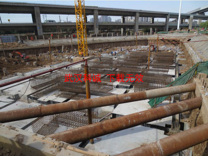 武汉二七长江大桥管理中心工程深基坑支护工程简介